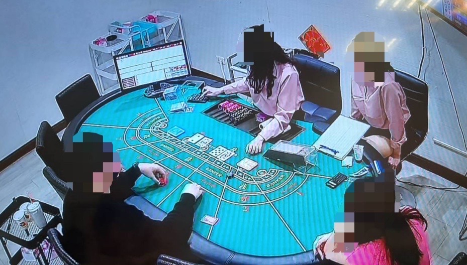 撞球館藏「百家樂」職業賭場  南警查扣籌碼262萬