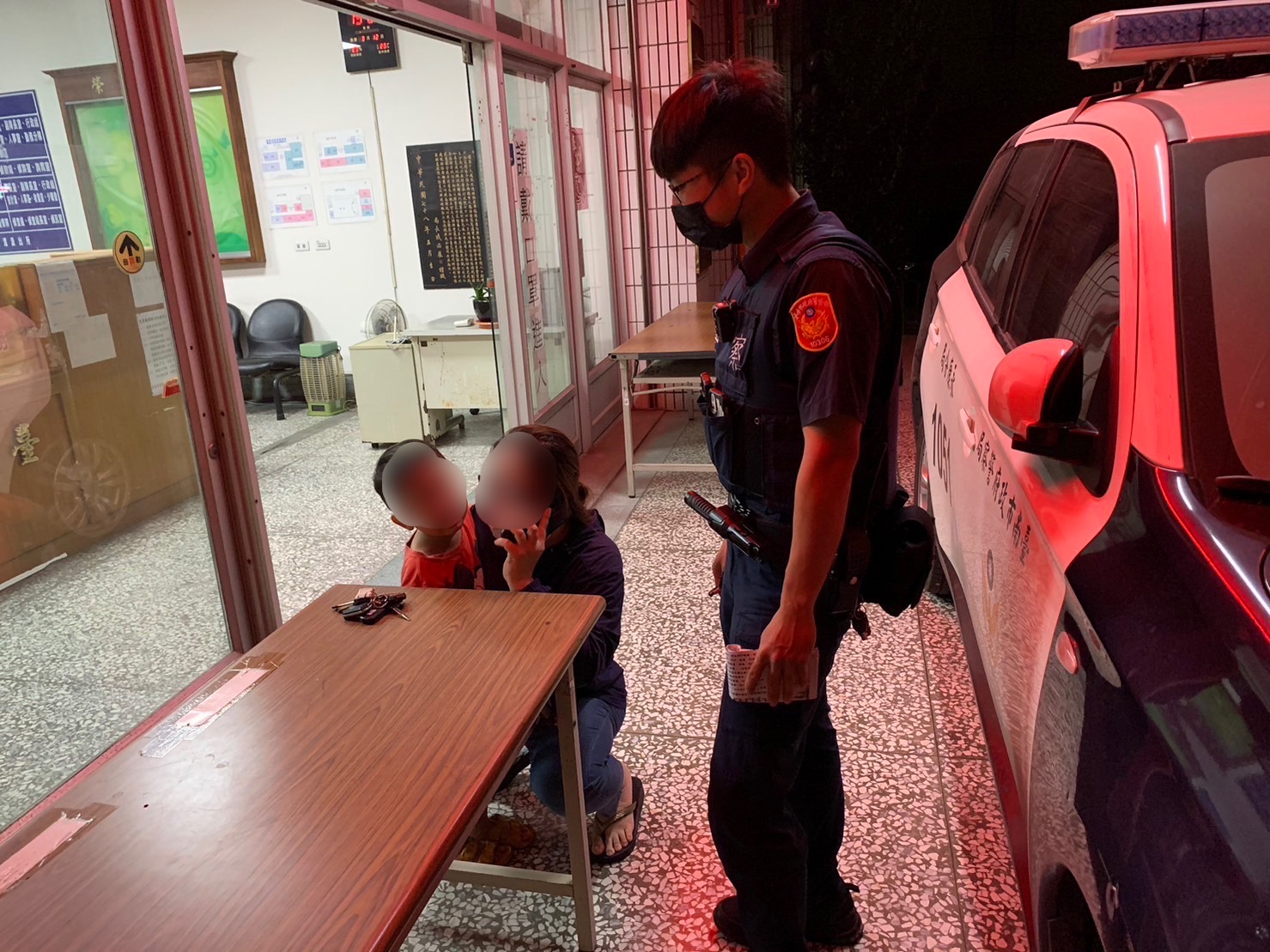 4歲男童離家走失  永康警為你找到回家的路