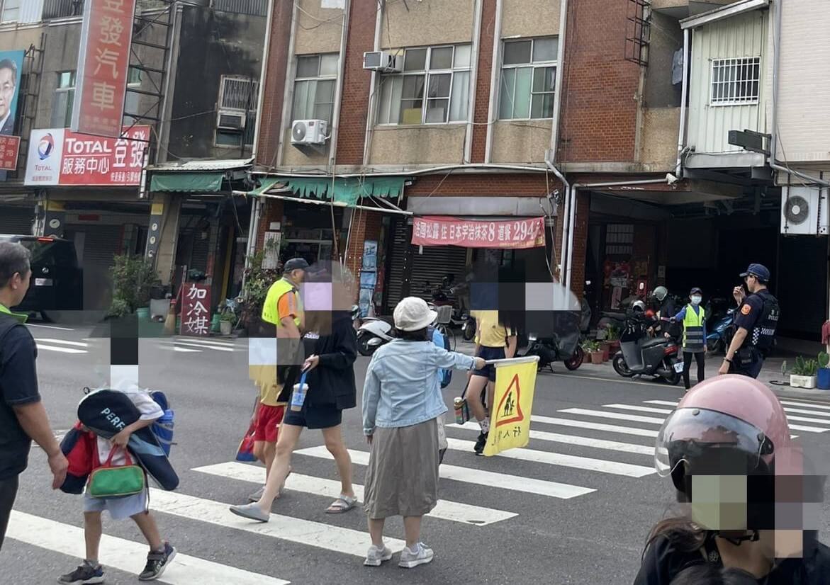 ​禮讓「童」行   南警六分局5箭齊發 「童」心協力守護交安