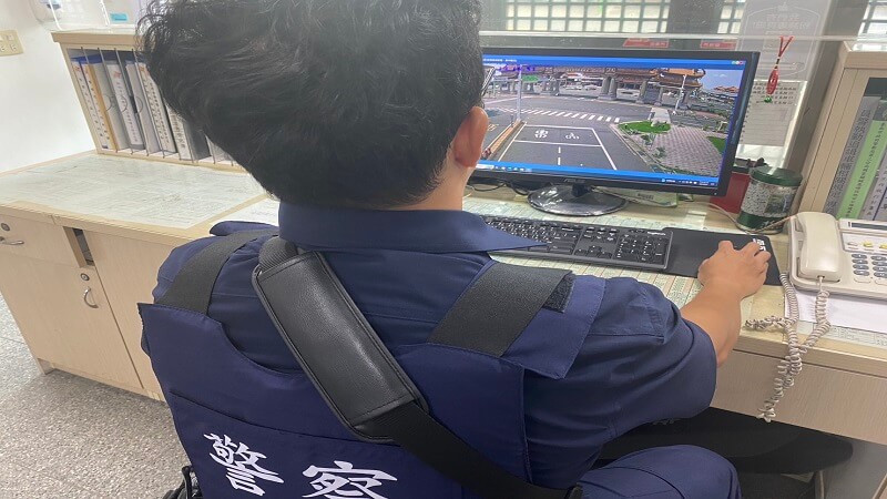 ​​南警三分局輔導知名廟宇  充實監視器設備完善社會安全網