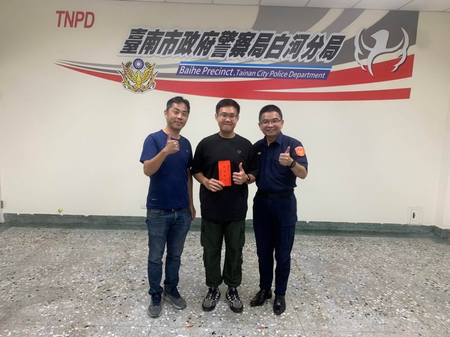 ​負氣離家欲尋短   白河暖警積極調閱監視器助團聚