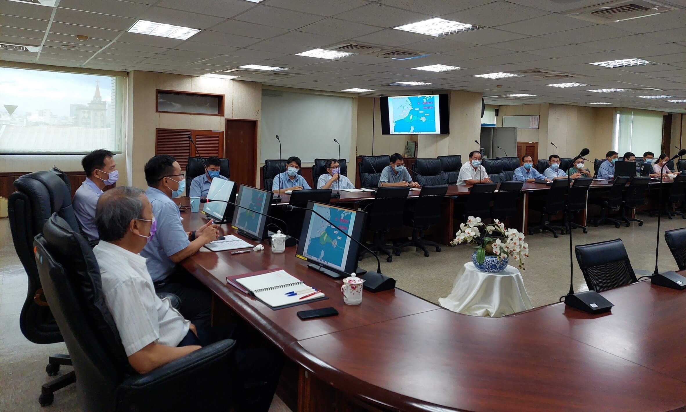 颱風「海葵」來勢洶洶  台電台南區處全力戒備防颱   籲民眾可多利用「台灣電力APP」停復電報修查詢功能