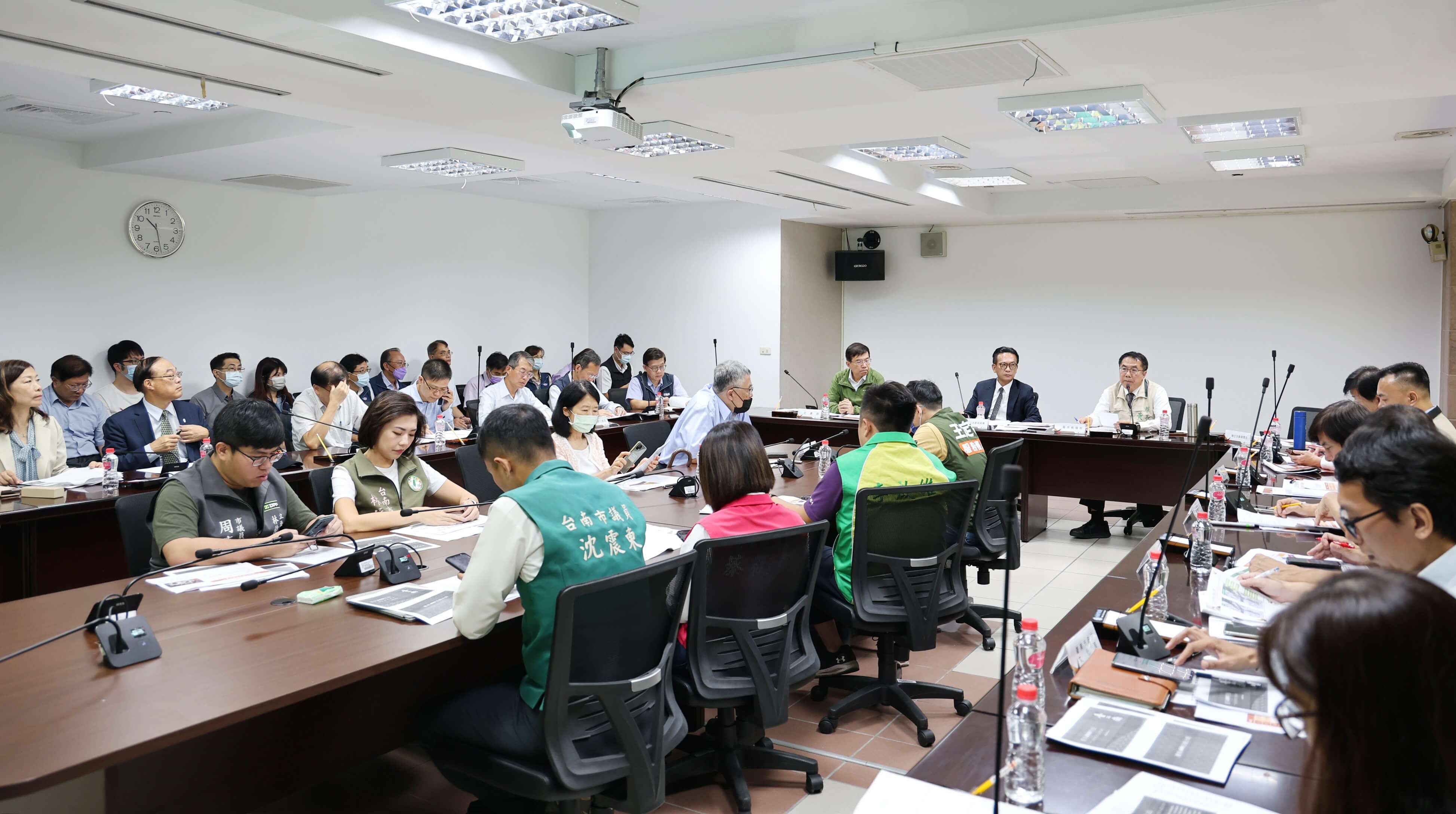 立法院交通委員會考察台南   立委林俊憲成功爭取中央各項交通部補助經費總金額逾2億元