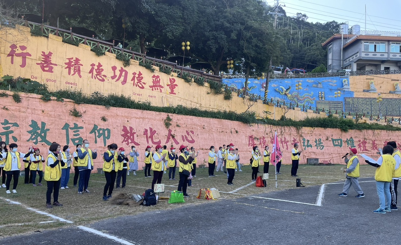 冬陽初昇弘開烏山淨山行