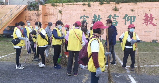 冬陽初昇弘開烏山淨山行