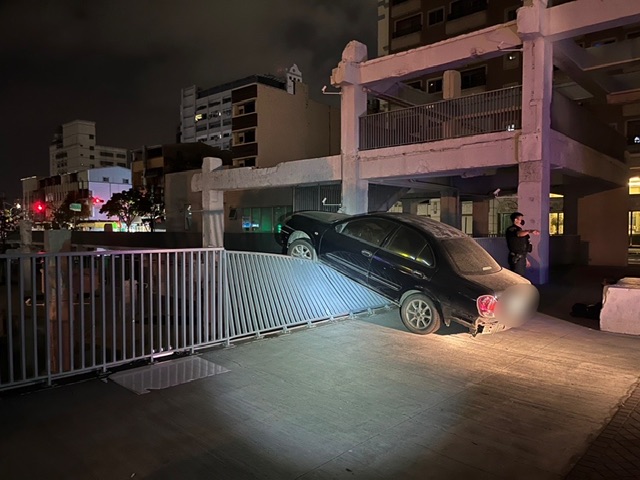 四條通毒嫌逆向逃逸險翻車   南市保大特警機敏逮捕依法送辦