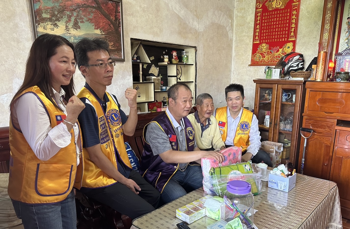 獅友同心送暖震後偏鄉  用行動傳遞希望傳達愛！ 國際獅子會300E-1區攜手社會各界公益足跡遍佈社會每個角落