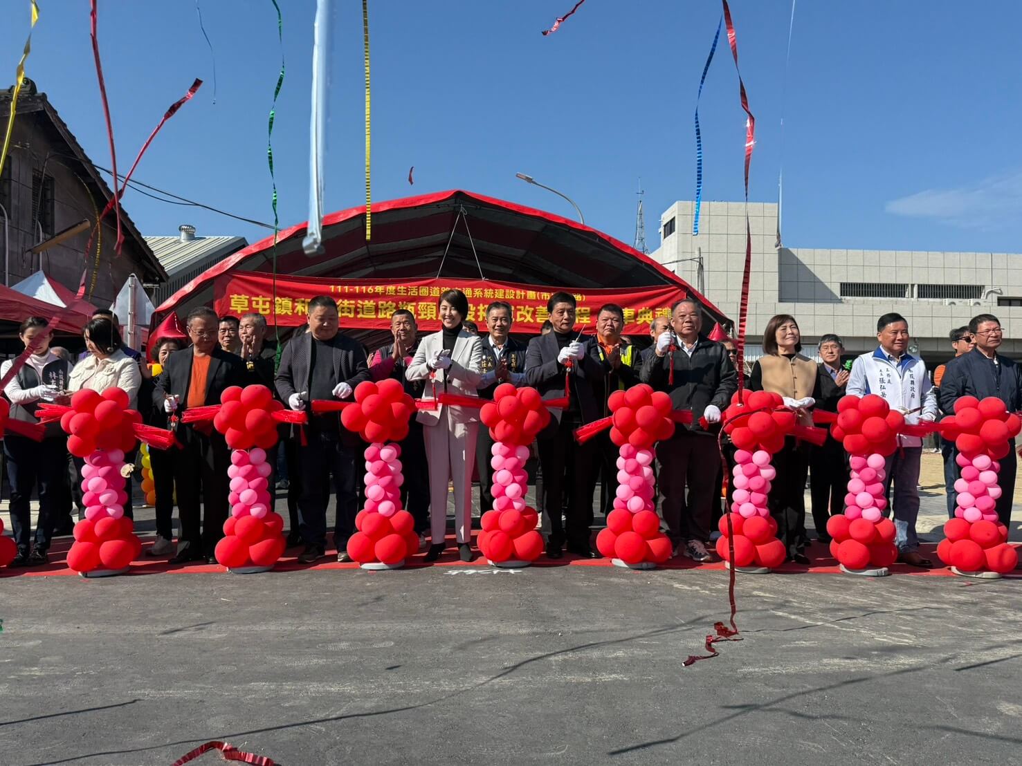 打通最後一哩路  內政部補助1.35億元 銜接台3線與台3甲 南投草屯鎮和平街通車